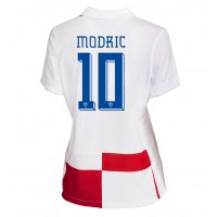 Kroatien Luka Modric #10 Hemmatröja Dam EM 2024 Kortärmad